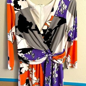 Maggy London, size 8, 3/4 sleeve dress